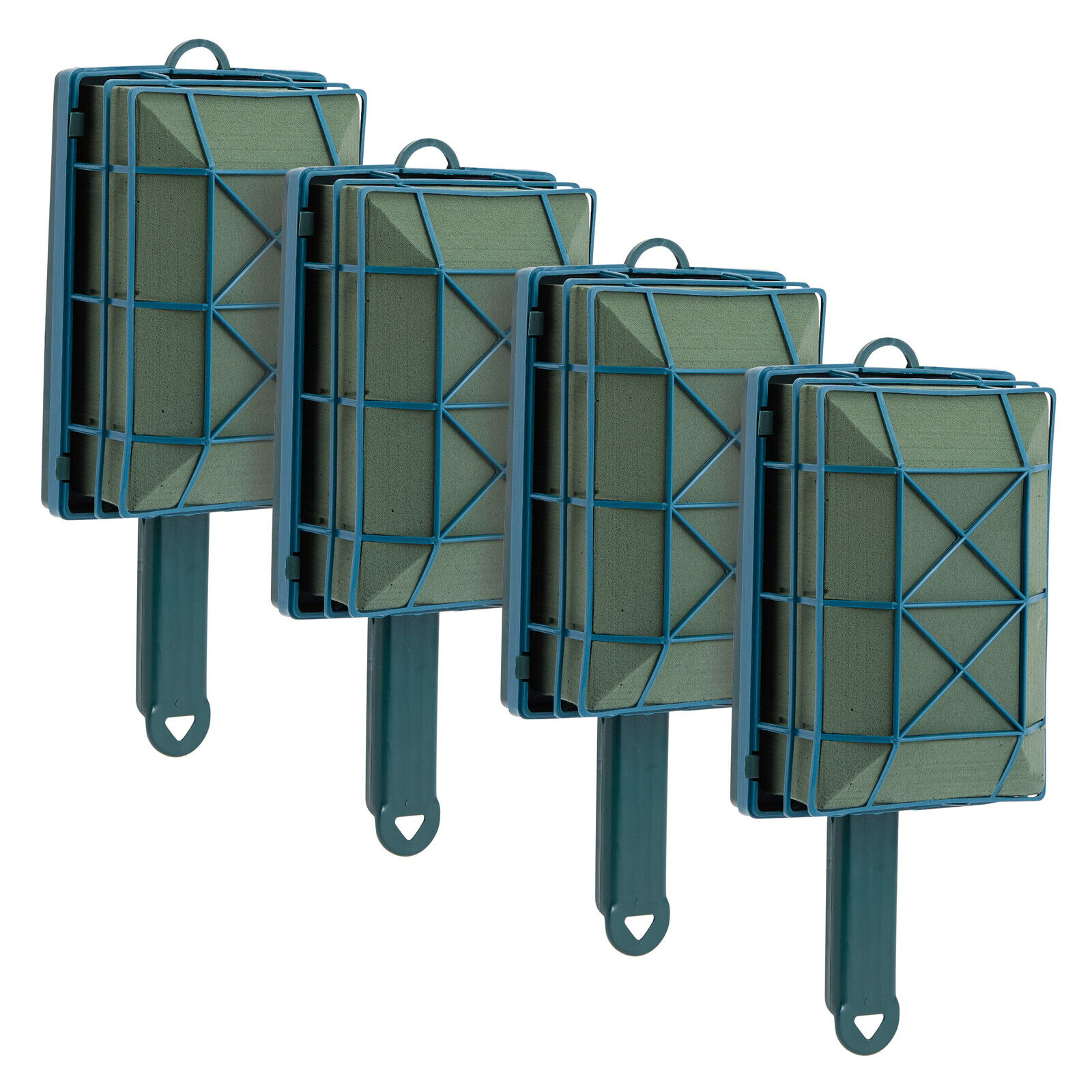 4 Pack Floral Foam Block Cage for Flower Arrangements Dry And Wet 7x4