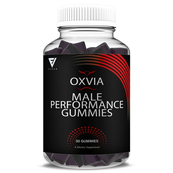 Oxvia Advanced Performance Support Gummies, Oxvia Daily Overall Energy Support Supplement (1 Month Supply)