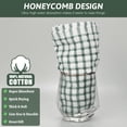 thumbnail image 4 of NOTIVIBE 12 Pack Cotton Kitchen Dish Cloths, 12 x 12 Inches Absorbent Cleaning Cloths, Soft Non-Scratch Dishwashing Towels, Reusable Quick Dry Dish Rags for Kitchen, Green, 4 of 7