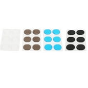 Fugacal 4 Sets Drum Dampener Silicone Damping Control Pad Silencer Instrument Accessory Kit,Drum Dampening Pad,Drum Dampener Pad