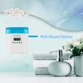 thumbnail image 6 of 2-Bottle Gel Warmer with Precision Digital Display, Built in Timer, Heater for Massage Cream, Baby Lotion, & Oils, Wall Mountable & Freestanding Option, Adjustable Temperature, for Home & Spa, 6 of 6