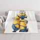 thumbnail image 1 of Manta de aire acondicionado de Minions, manta de felpa de franela suave, manta de cama, manta de sofá para adolescentes, niños, niñas, niños, hombres, mujeres, 1 of 8