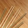 thumbnail image 5 of Wide Bamboo Double Prong Fondue Sticks Barbecue Grilling Kabob Skewers, 9.5" Long, 100 Pieces, 5 of 7