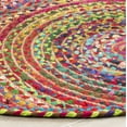 thumbnail image 3 of SAFAVIEH Cape Cod Bora Geometric Area Rug, Red/Multi, 6' x 9' Oval, 3 of 8