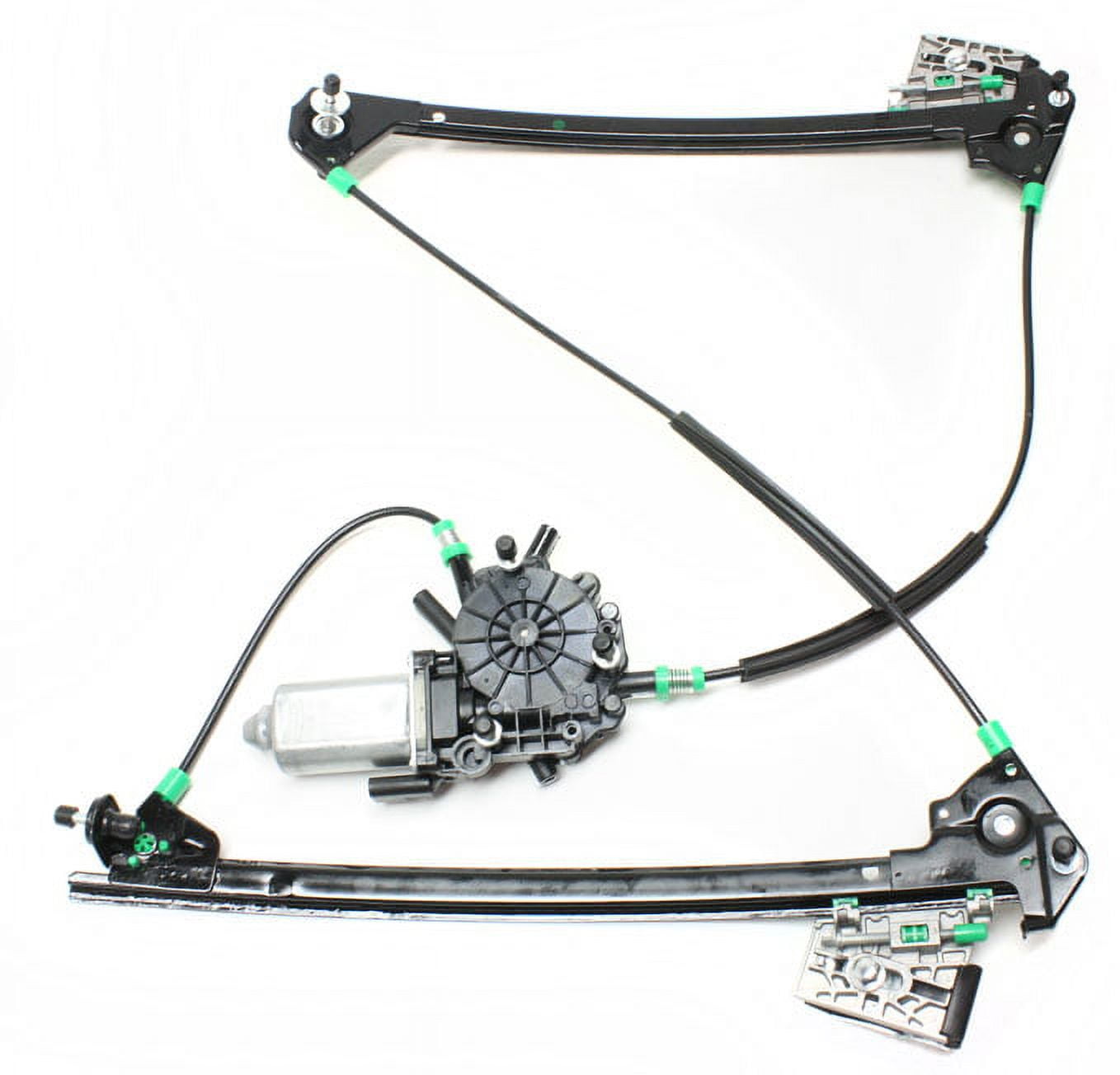 Window Regulator For 1997-2004 Chevrolet Corvette Front, Left Driver Power With Motor