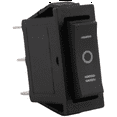 thumbnail image 2 of 2PCS 3 Pin SPDT ON-OFF-ON 3 Position Snap Rocker Switch with 6 Pin DPDT On/on 2 Position Mini Toggle Switch Blue,1 x Toggle Switch 1 Switch,Black & Blue, 2 of 8
