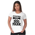 thumbnail image 3 of Rather Be Dog Park Pet Puppy Owner Men's Graphic T Shirt Tees Brisco Brands X, 3 of 4