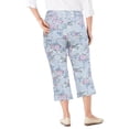 thumbnail image 2 of Woman Within Plus Size Petite Stretch Denim Five-Pocket Capri Jeans, 2 of 6