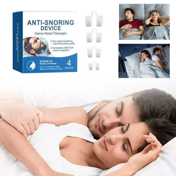 Clearance!DHALL Personal Skin CareAnti Snoring Devices Nostril Dilator Reusable Soft Silicone Snoring Solution For Improved Night Rest