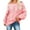 Pink, variant on RMGVDSD Sweaters For Women Off Shoulder Tops Long Sleeve Knit Shirt Pullover Sweater Jumper Tops Casual Warm Sweater Solid Color Fashion Basic Sweater Tops /Grey