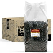 French Roast XX BOLD ROAST Flavored Regular Whole Bean Christopher Bean Coffee, 100% Arabica, No Sugar, No Fats, Made with Non-GMO Flavorings, 12 Oz Bag of coffee