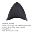 thumbnail image 6 of SPRING PARK 2Pcs Cat Ears for Helmet Self-adhesive Kitty Ears for Helmet Accessory for Bicycle Helmet, Ski Helmet, Motorcycle Helmet, Snowboard Helmet, 6 of 7