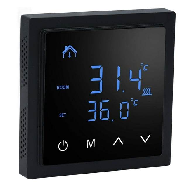 Smart Underfloor Heating Thermostat with LED Display, Anti False , Home Thermostat for Electric Underfloor Heating, High Accuracy Temperature Controller, 16A AC85V-250V