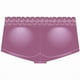 thumbnail image 2 of Bóxer Vassarette para Mujer, con Detalles de Encaje en la Cintura Rosa Talla M, 2 of 4