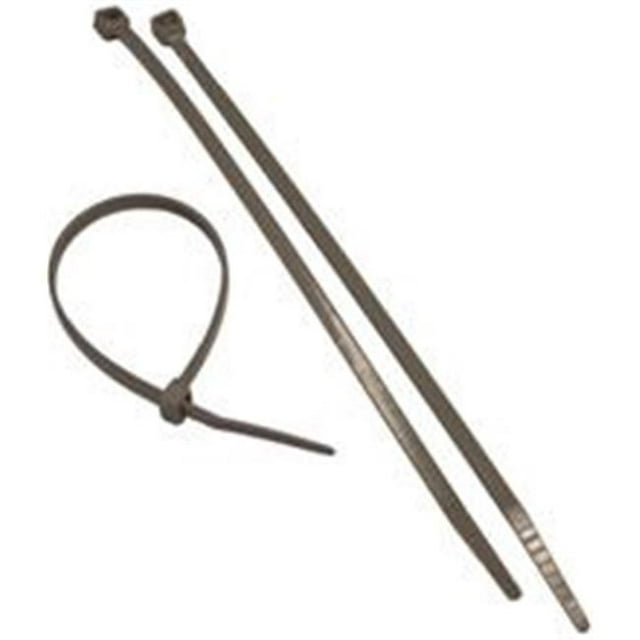 Morris Products 20618 Gray Nylon Cable Ties 50Lb 8 In. Pack Of 100