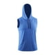thumbnail image 4 of Blusa sin mangas con capucha de verano para hombre, informal, de moda, de color liso, con capucha, sin mangas, para hombre, 4 of 9