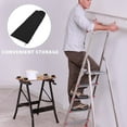 thumbnail image 6 of RENACLIPY Foldable Ladder Cover Black Oxford Cloth Protective Shield Multifunctional Outdoor Use, 6 of 7