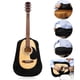 thumbnail image 1 of Cubierta de Guitarra, Manga Protectora de Guitarra Accesorio de Guitarra Compacta Compacta Portátil Franela Negra Resistente Para La la Guitarra de Los Cortadores, 1 of 7