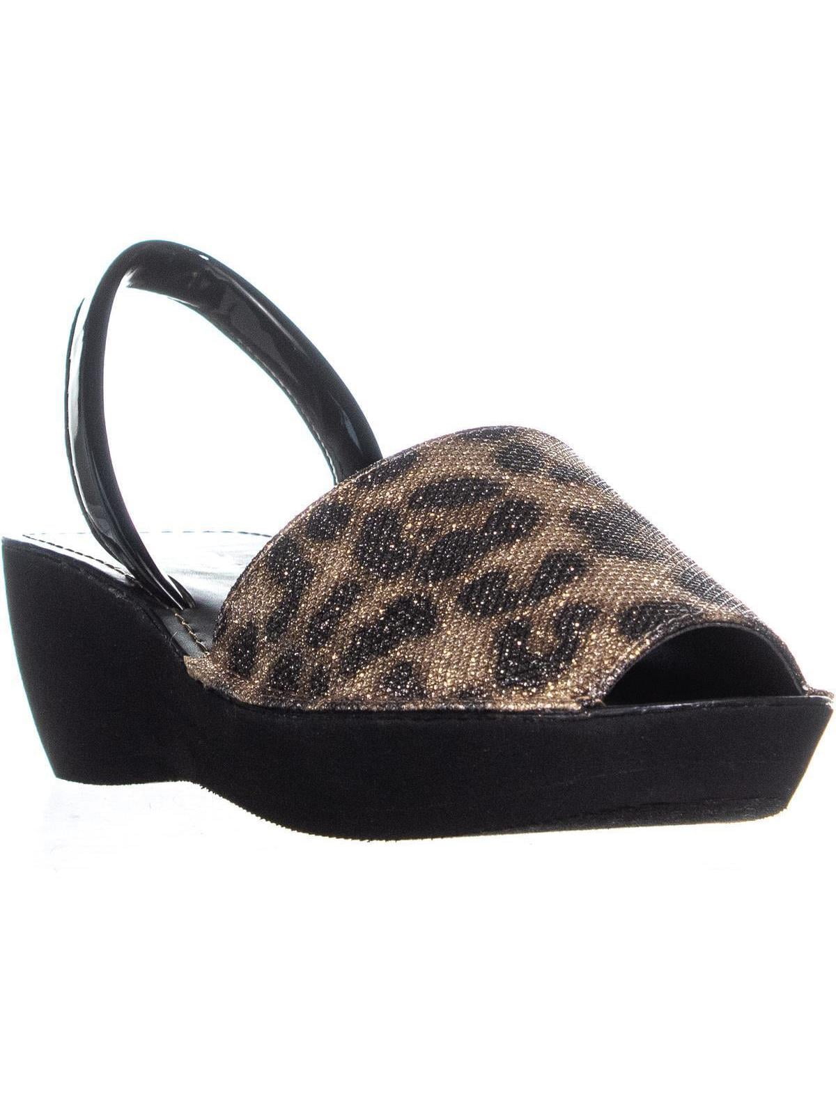 kenneth cole leopard sandals