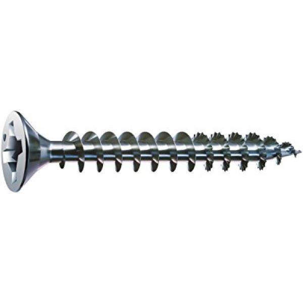 SPAX 8 x 2in. Flat Head Unidrive Zinc Coated Screw 20 per Box