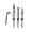 3Pcs, variant on 3-Piece Self-Centering Hinge Drill Bit Set, 1/4" Hex Shank Countersink Pilot Bits for Woodworking, Cabinet Door Hinge Installation Tool Kit