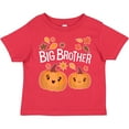 thumbnail image 3 of Inktastic Big Brother Pumpkins with Fall Leaves Boys Toddler T-Shirt, 3 of 5