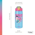 thumbnail image 6 of Zak Designs 25oz Park Bottle - Blue Saja with Silicone Spout for Boys, 6 of 7