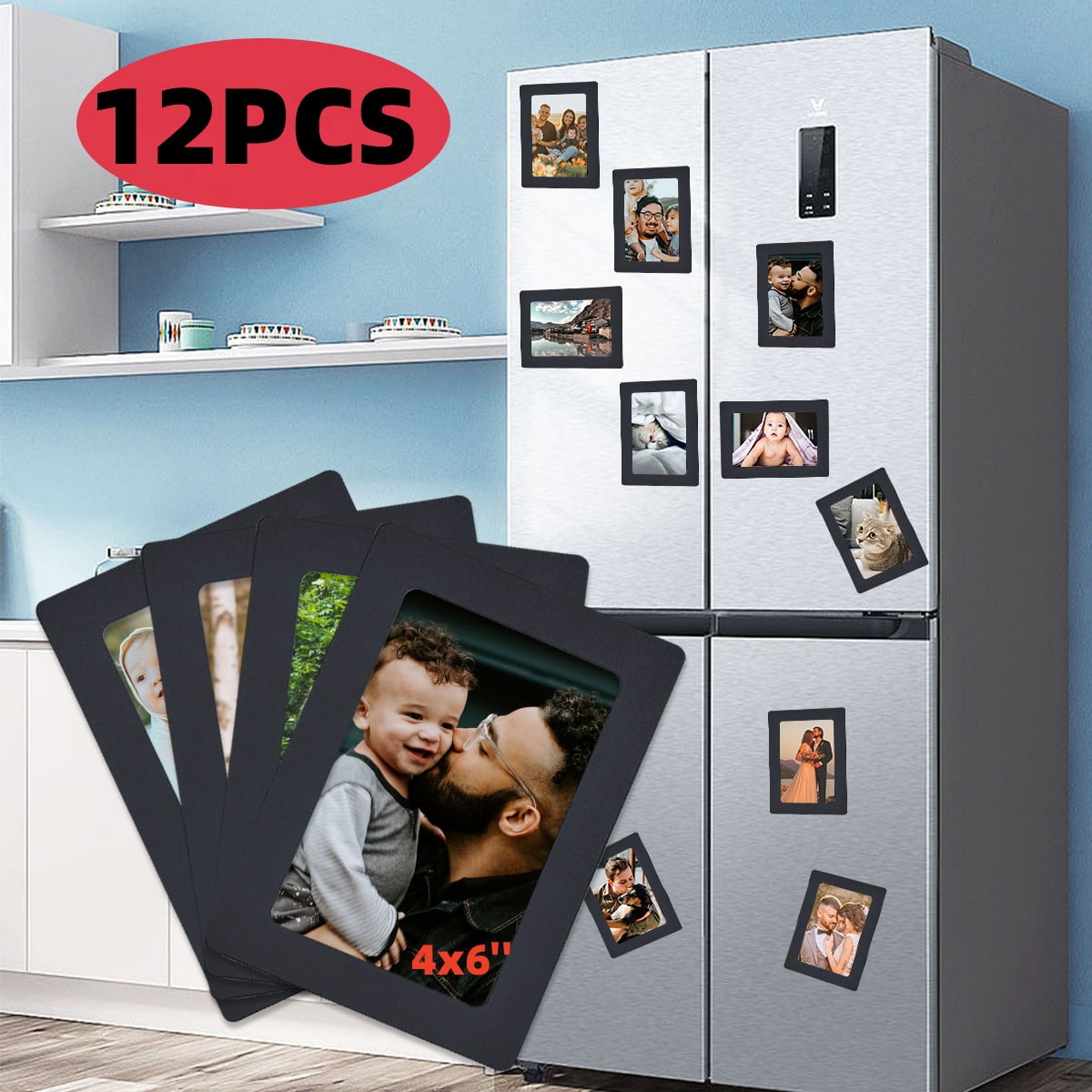 Picture Frames for Refrigerator 12 Packs, Modified
