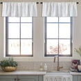 thumbnail image 4 of LALILO Kitchen Curtain Valance Traditional Ethnic Colorful Rod Pocket Window Curtain 52"x 18" Set of 2, 4 of 7