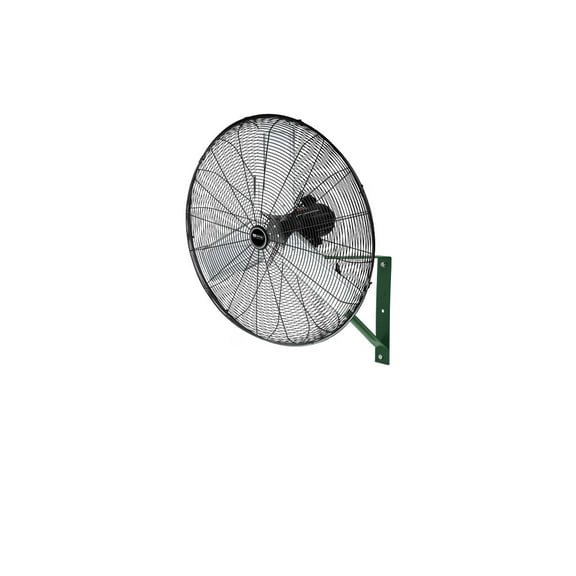 King Electric WFO-24 24" Outdoor Rated Oscillating Wall Mount Air Circulator Fan, 3-Speed, 7500 CFM