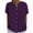 Purple, variant on Lixiuxyad Shirt with Sleeves Ladies' New Top With A Small V Neck And Loose Buttons