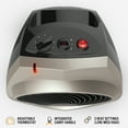 thumbnail image 4 of Vornado VH200 Space Heater with Vortex Circulation Technology, Champagne (New), 4 of 8