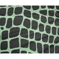 thumbnail image 4 of oneOone Polyester Lycra Mint Fabric Crocodile Animal Skin Sewing Material Print Fabric By The Yard 56 Inch Wide, 4 of 4