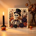 thumbnail image 4 of Halloween Pearl Diamond Painting Art Kit with Frame for Adults & Beginners, Gemstone Diamond Dots Beads Painting for Home Wall Decor Halloween, 4 of 6