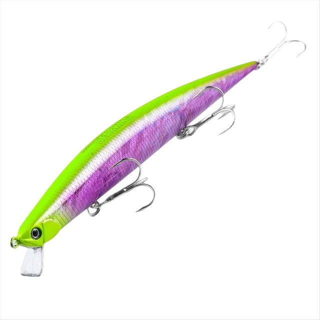 Señuelo Flotante Wobbler para Pesca en Agua Salada, 175 mm/27 G, de Suspensión Lenta, para Pesca de Surf, Fletán y Lubina e
