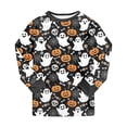 thumbnail image 6 of Leey-World Little Girl Pajamas Boys & Girls Halloween PJS 18M-12Y Soft Breathable Comfortable Toddler Boys Girls Halloween Pajamas Tagless, Snug Fit Pajamas Great for Gift Giving, 6 of 9
