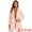 Light Pink, variant on Manteau trench mi-long ceinturé à double boutonnage et revers pour femmes INSPIRE CHIC M Marron