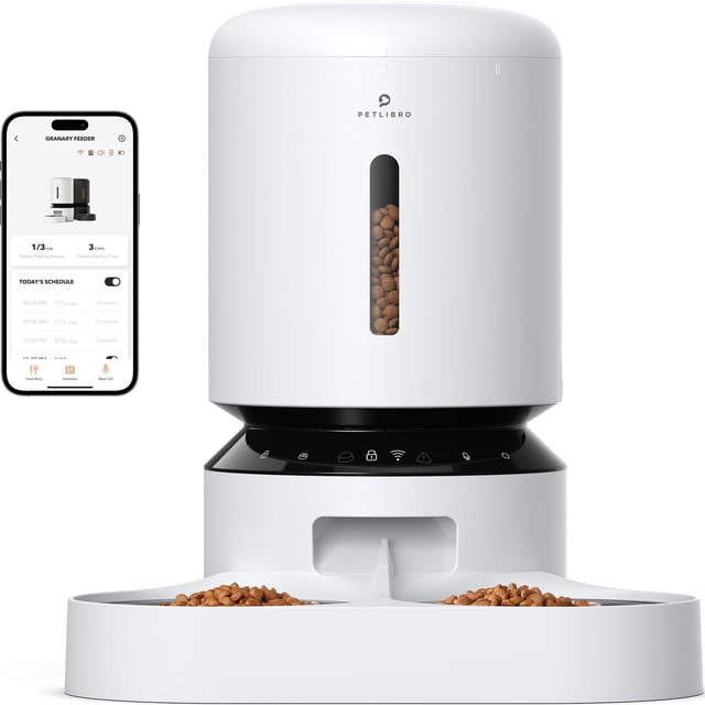 Comedero automático para gatos PETLIBRO 5L WiFi para 2 gatos o perros