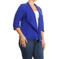 thumbnail image 2 of Women's Plus Size Women's Trendy Style Open Front Casual Blazer Jacket, 2 of 4