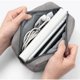 thumbnail image 5 of Bolsa portátil, bolsa de almacenamiento multifunción, bolsa de viaje para computadora portátil, adaptador de CA, cargador de banco de energía, cable gris, 5 of 5