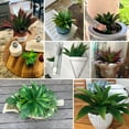 thumbnail image 2 of Zukuco 1Pack 12.5" Artificial Succulents Aloe Plants Real Touch Fake Flowers Unpotted for Home Wedding Festival Arrangement (Green), 2 of 5