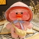 thumbnail image 1 of 30cm Plush Toy Cafe Duck Little Yellow Duck Children Stuffed Doll Kawaii Wearing Glasses Dress up Girl New Year Giftpink 25 He Qiyong unisex, 1 of 1