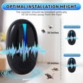 thumbnail image 7 of 6 Packs Ultrasonic Pest Repeler Plug in, Electric Mouse Repelent Indoor for Roach, Rodent, Spider, Bugs, Ant, Rat, Mice, Insect, Pest Control for House, Kitchen, Office, Garage, 7 of 7