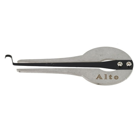 Portable Stainless Steel Jaw Harp Ethnic Mouth Instrument Chrome for Beginners Music Education Large Size