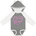 thumbnail image 3 of Inktastic I Love My Glamma in Pink Chalk Heart Boys or Girls Long Sleeve Baby Bodysuit, 3 of 5
