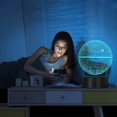 thumbnail image 2 of Colours Dimmable LED Light USB Powered Night Light with Touch Function 3D Effect Table Lamp, 2 of 3
