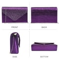 thumbnail image 3 of Dasein Women's Evening Bags Envelope Handbag Party Prom Clutch Purse Shoulder Cross Body Bag, 3 of 7