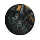 thumbnail image 1 of Fotbe Full Moon Black Dragon Funda de Llanta de Repuesto con Estampado, Engrosada, Ajuste Universal para Jeep, Remolque, RV, SUV, Camión-14 inch, 1 of 6