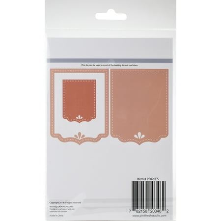 UPC: 0782150203462 | Pinkfresh Studio Essentials Die Set Ornate Banner