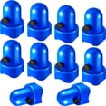 thumbnail image 1 of 10 Pieces Trampoline Pole Cap 1.5 Inch Diameter Enclosure Safety Caps with Screw Thumb for Trampoline Net, 1 of 7